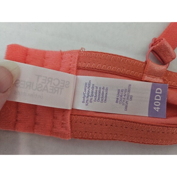 NWT T-Shirt Bra Size 40DD Underwire - Picture 7 of 9